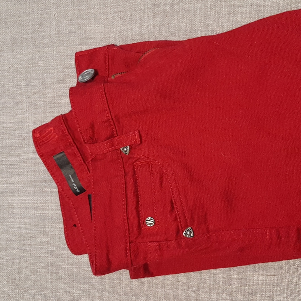 Kut from the Kloth Red Diana Skinny Jeans, 6